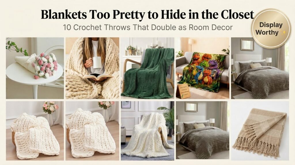 Blankets Too Pretty to Hide in the Closet