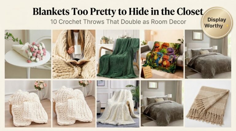 Blankets Too Pretty to Hide in the Closet