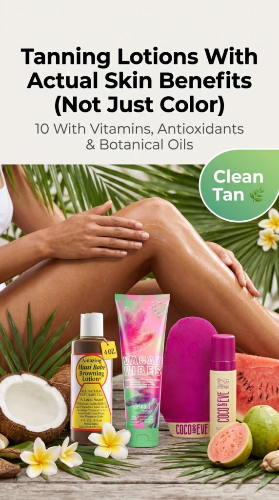 Tanning Lotions With Actual Skin Benefits (Not Just Color)