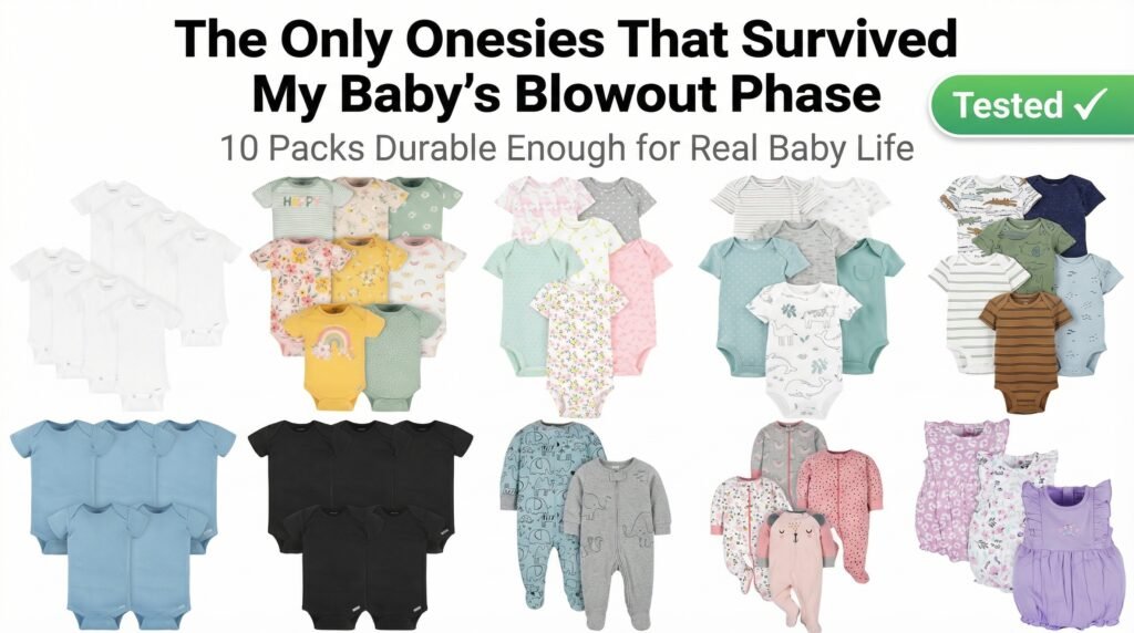 The Only Baby Onesies That Survived My Baby's Blowout Phase