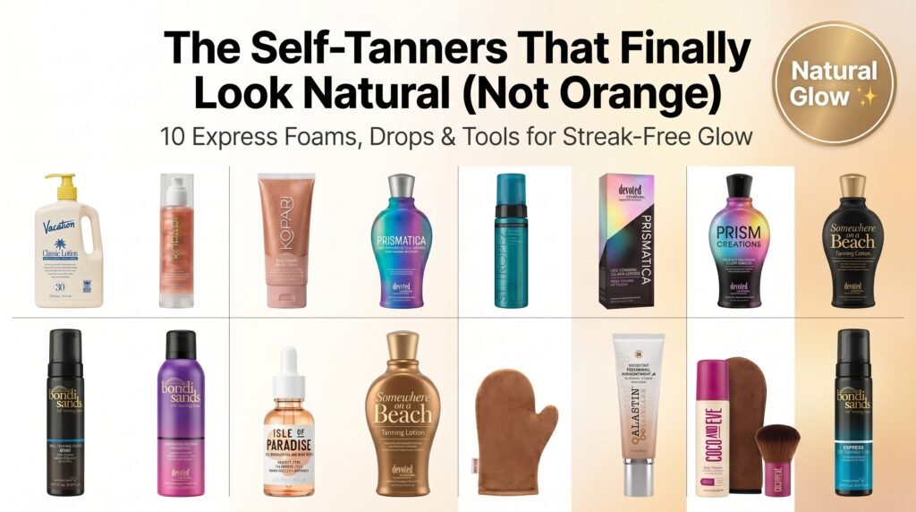 The Self-Tanners That Finally Look Natural (Not Orange)